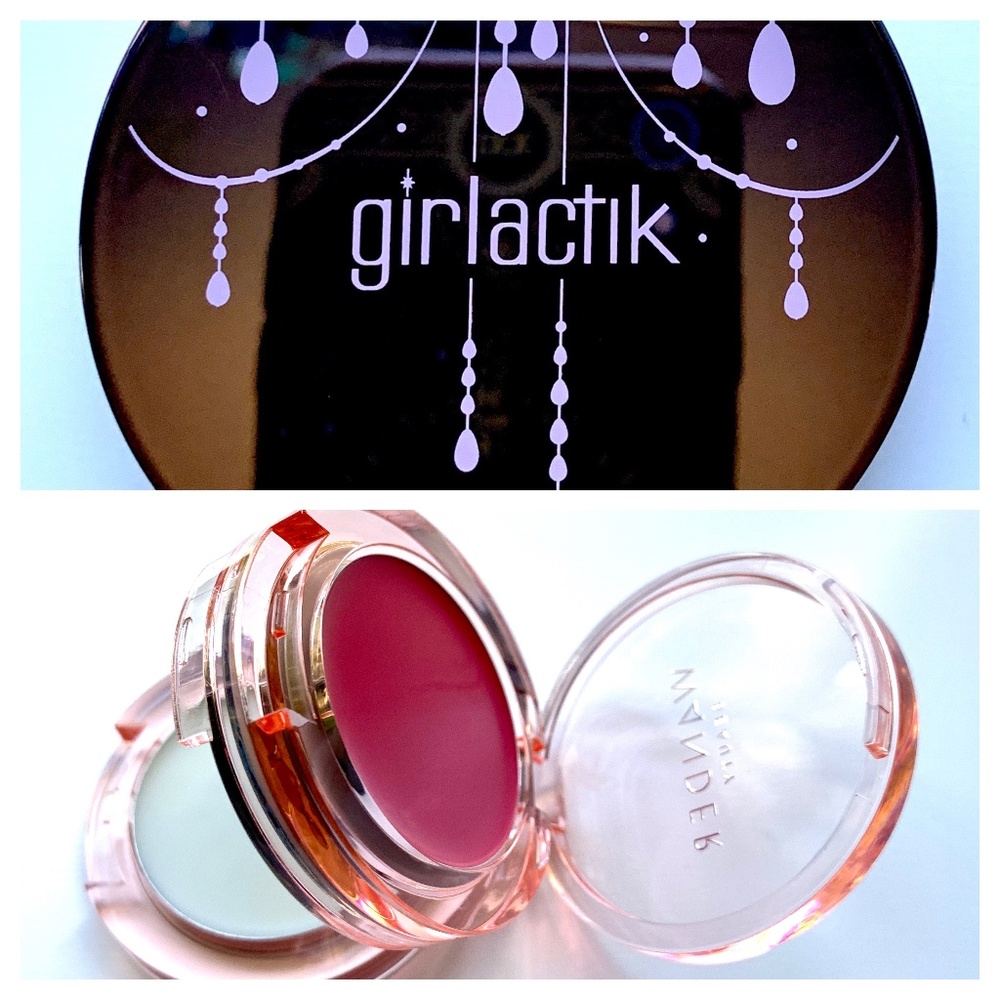 NEW Lot of 2 Girlactik Skin Glow Moonlight Highlighter & Wander Beauty Lip Cheek
